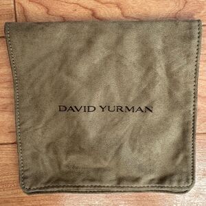 David Yurman Suede Jewelry Pouch